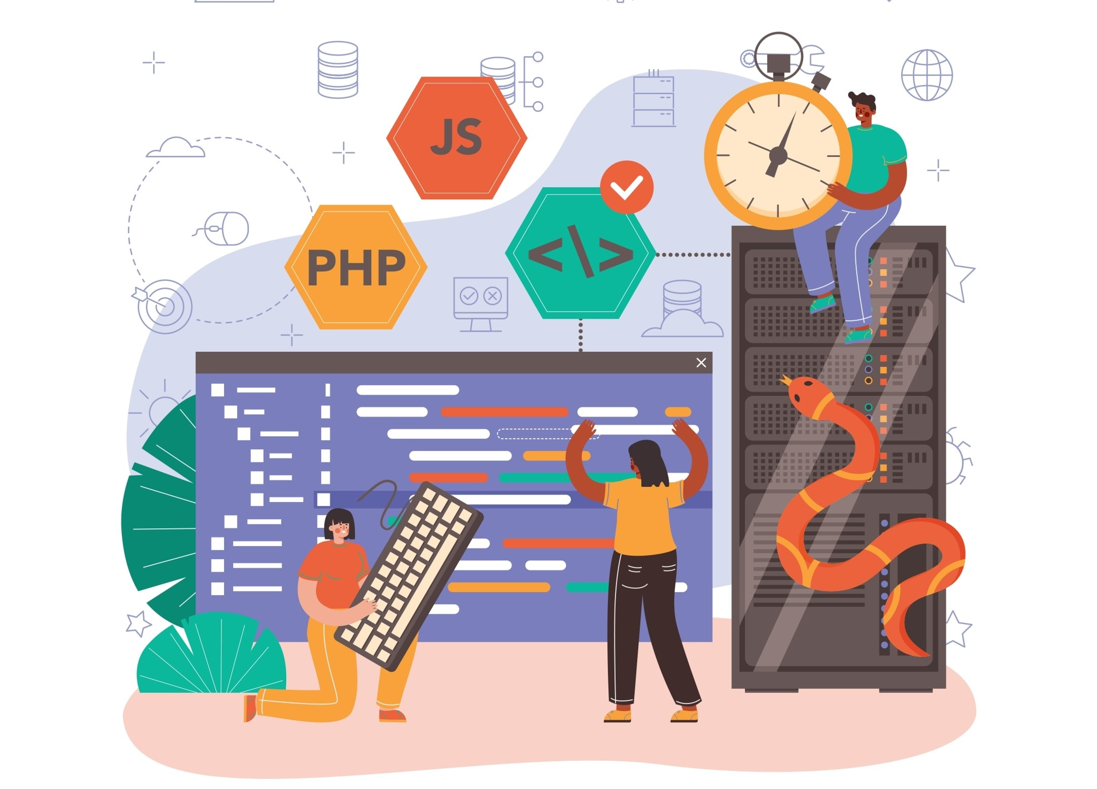 Content illustration
