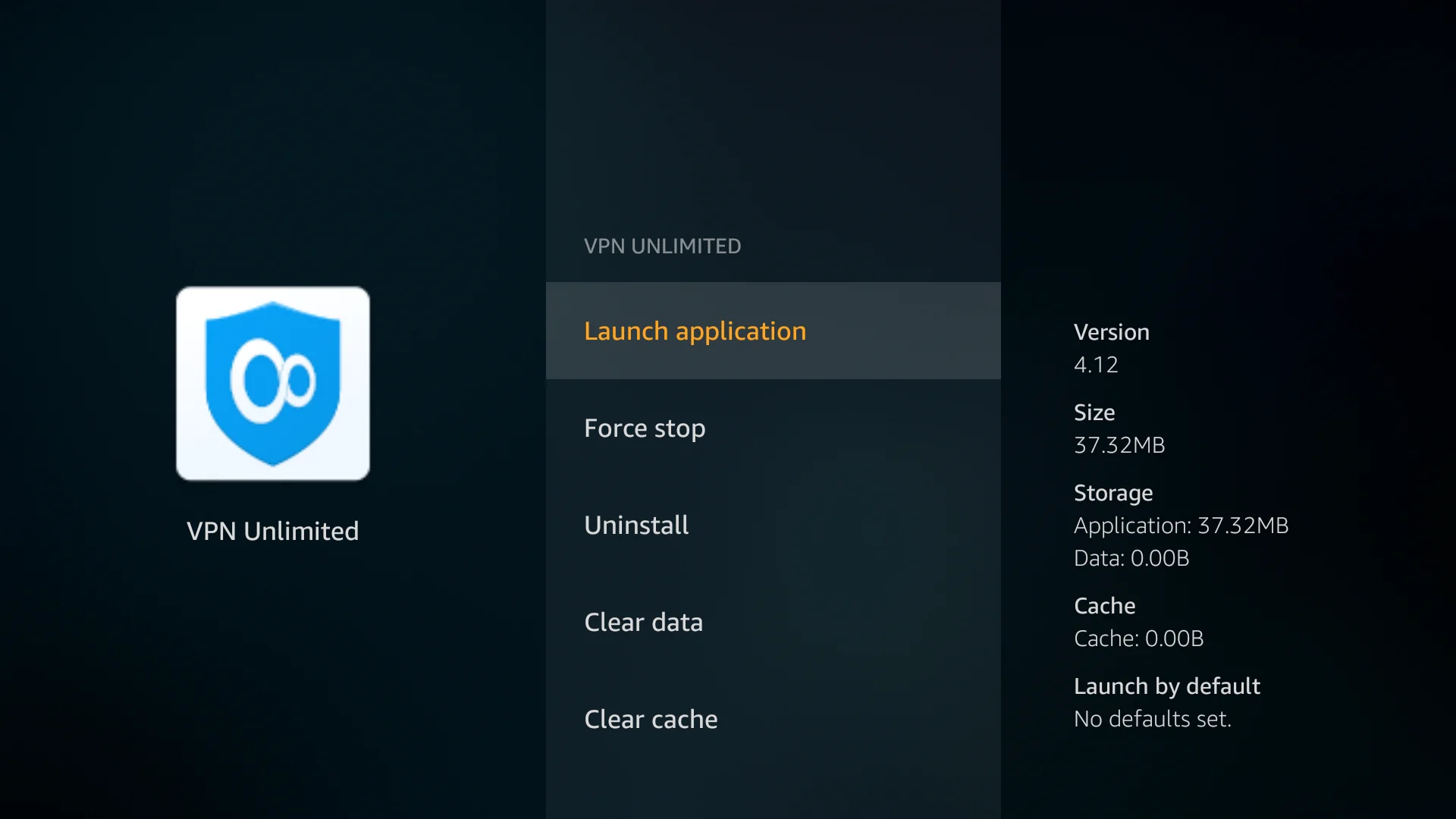 More info about VPN Unlimited app on your Amazon Fire TV