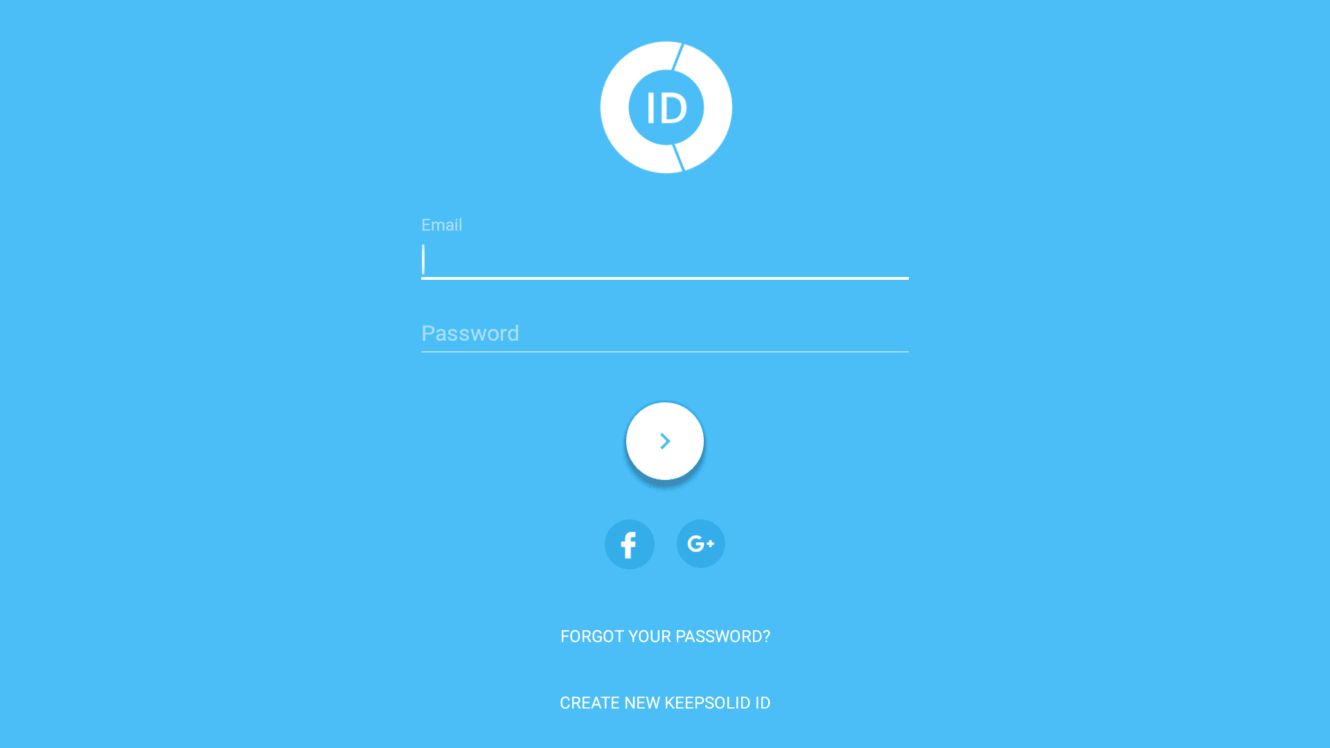 How to use KeepSolid VPN Unlimited on your Amazon Fire TV - Enter your KeepSolid ID credentials